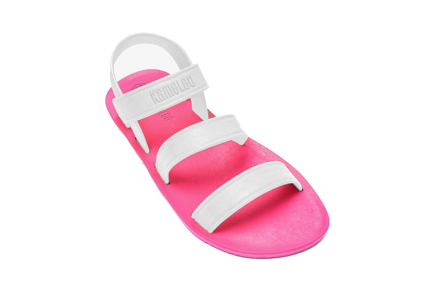 Twin Plus Pink Sole White Strap
