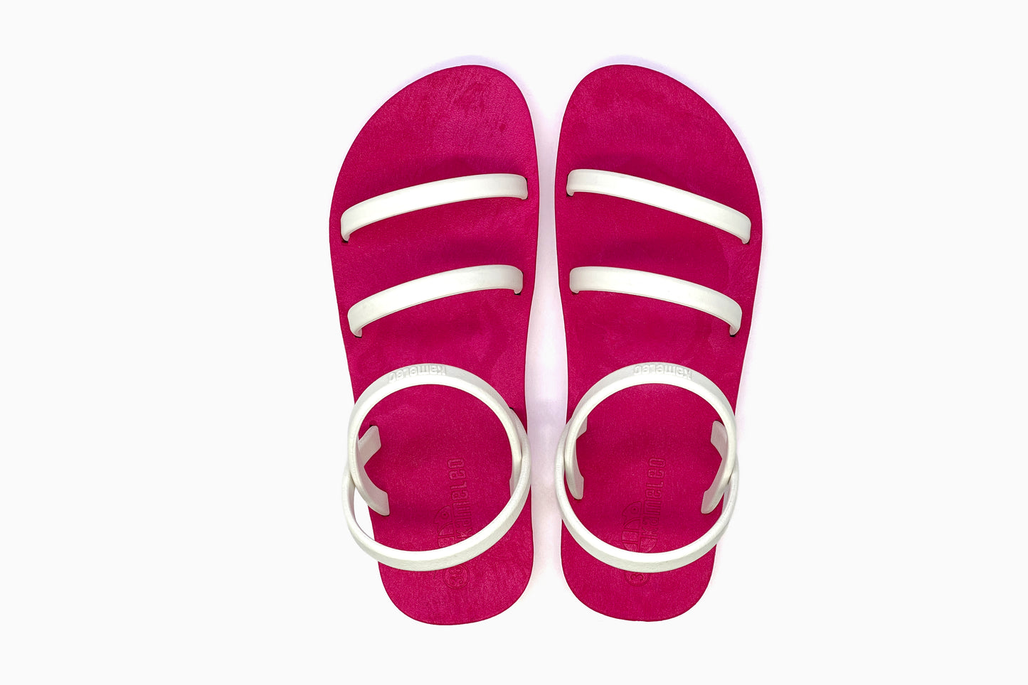 Twin Slim Pink Sole White Strap