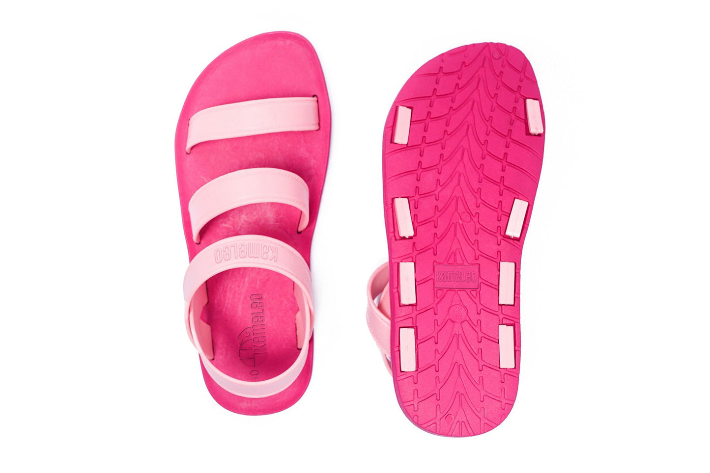 Twin Plus Kids Pink Sole LightPink Strap