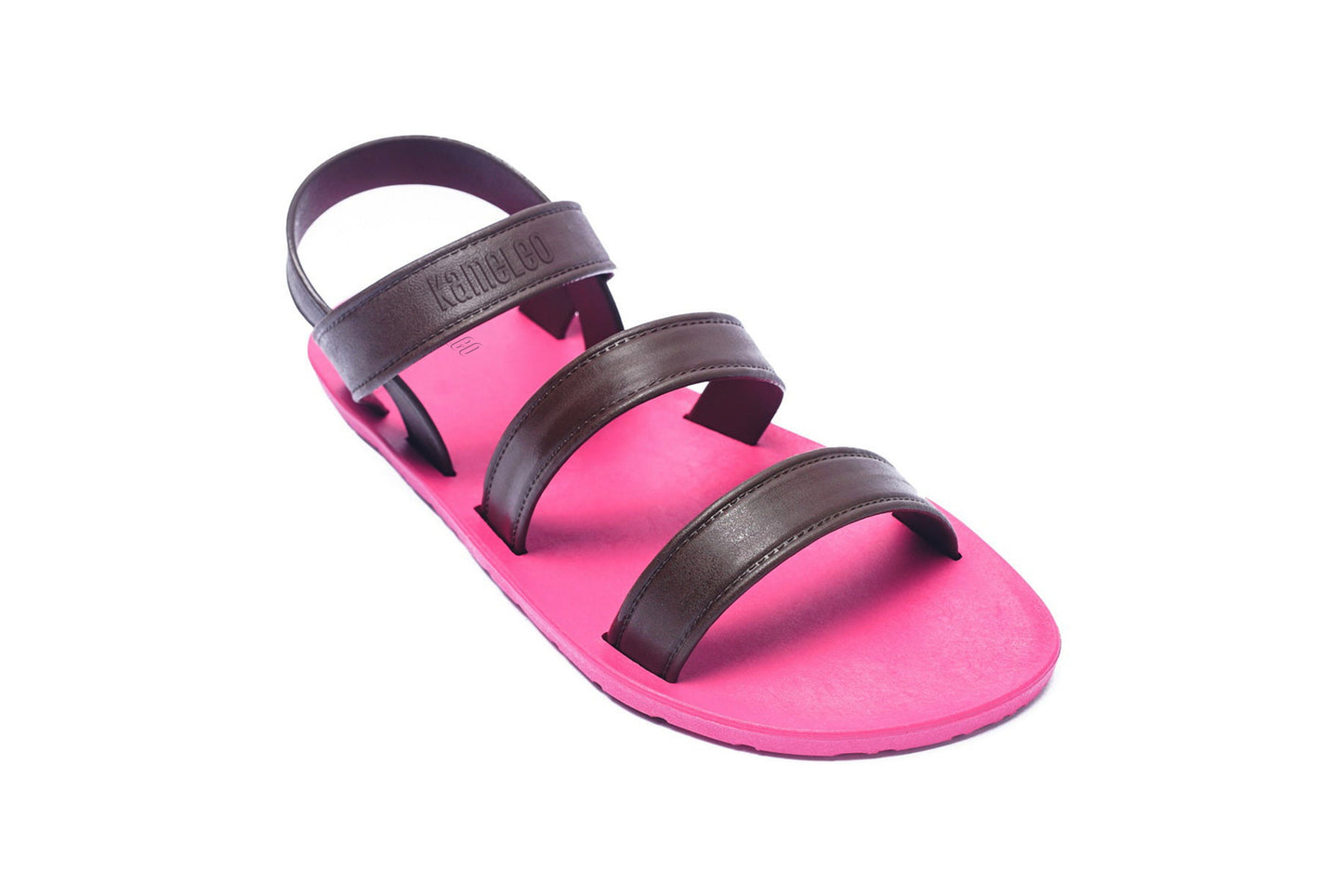 Twin Plus Kids Pink Sole Brown Strap