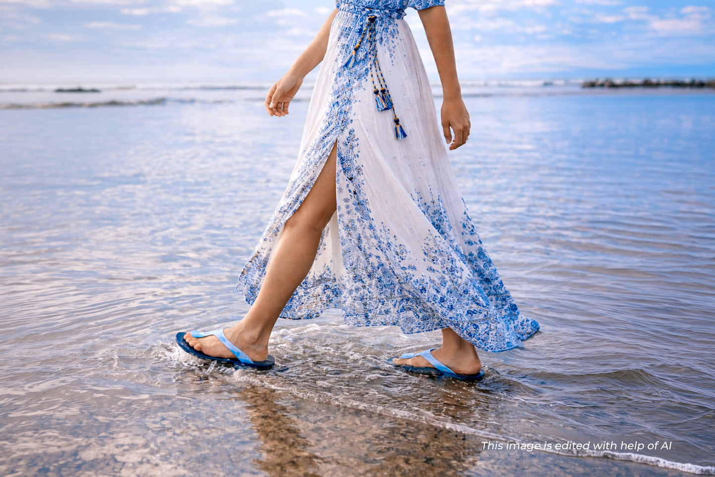 Flow-Candy-Blue & White