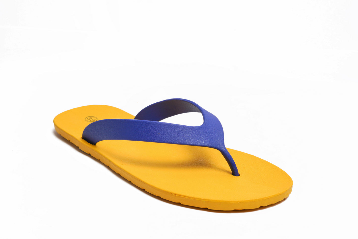 Flippy Yellow Sole Blue Strap