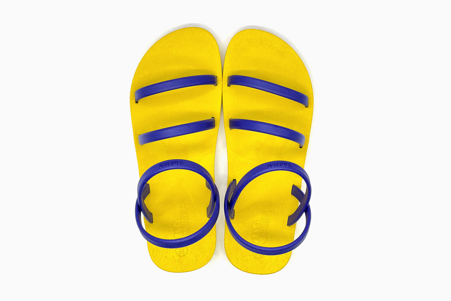 Twin Slim Yellow Sole Blue Strap