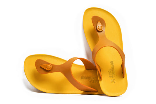Candy Yellow Sole Caramel Strap
