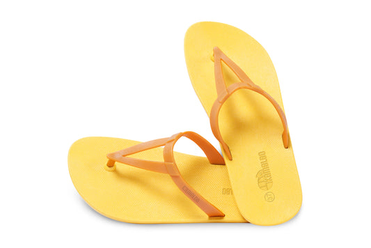 Eiffel Yellow Sole Caramel Strap