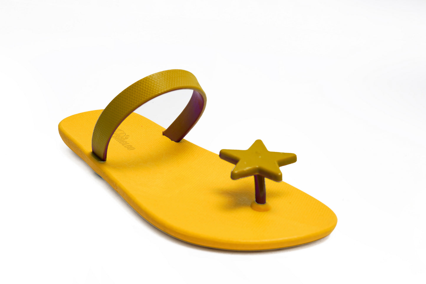 Poppi Star Yellow Sole Caramel Strap