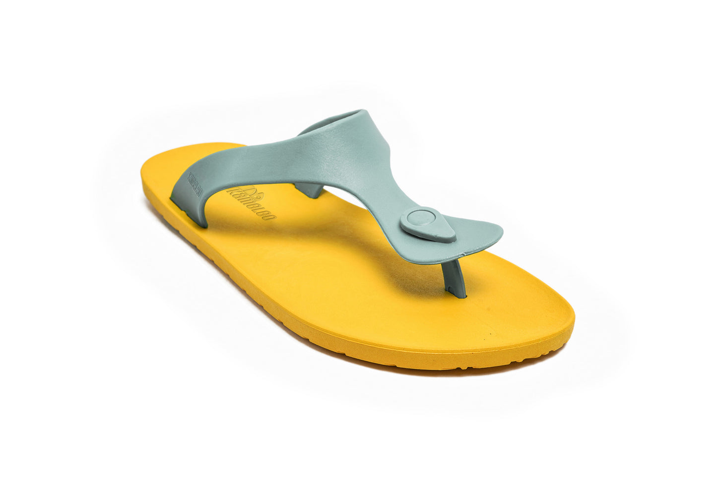 Candy Yellow Sole Grey Strap
