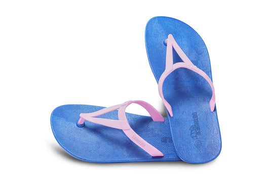 Eiffel Blue Sole LightPink Strap