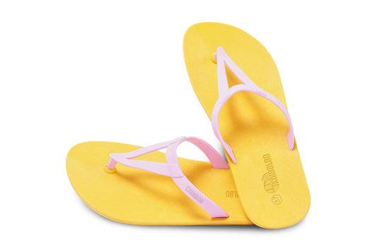 Eiffel Yellow Sole LightPink Strap