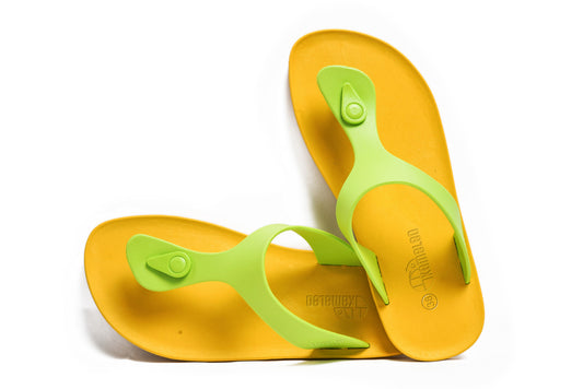 Candy Yellow Sole Lime Strap