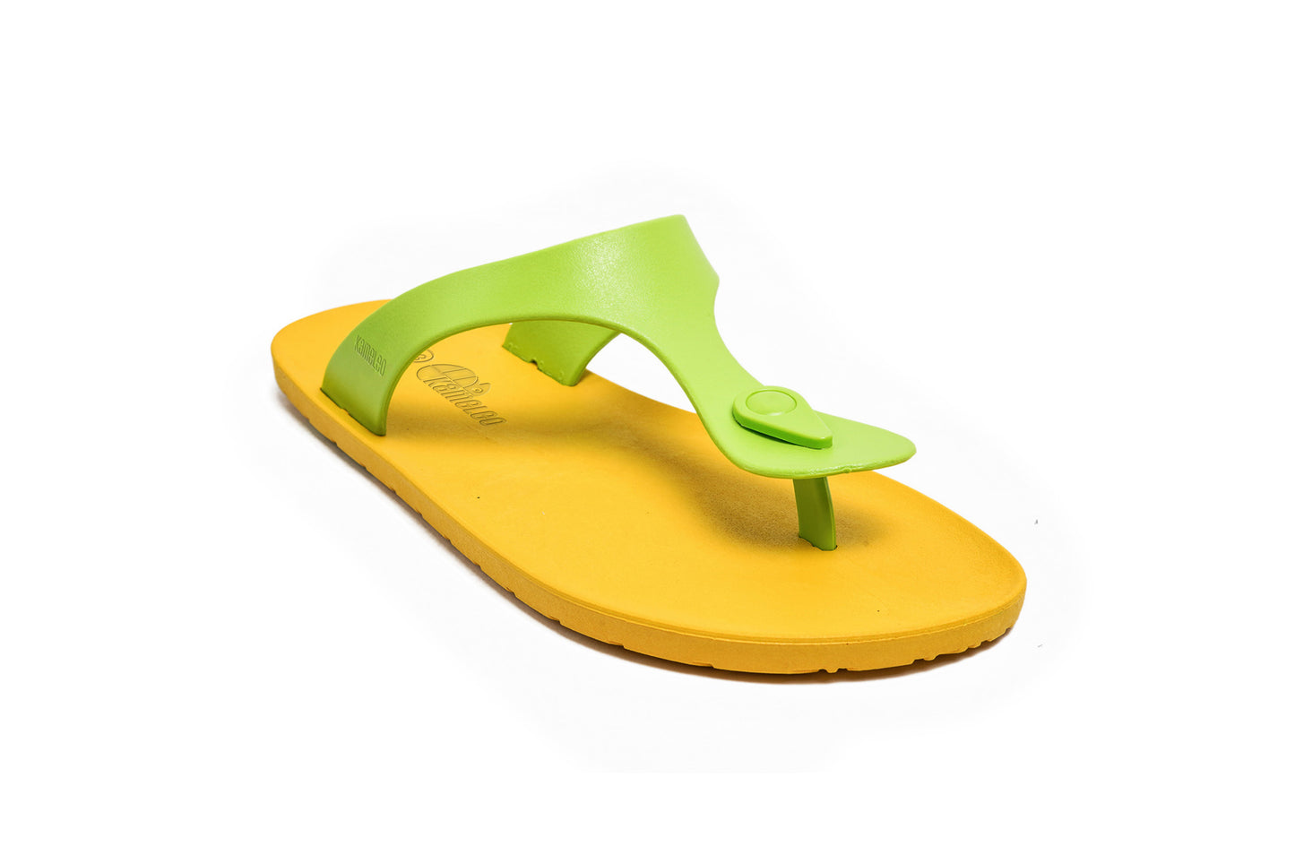 Candy Yellow Sole Lime Strap
