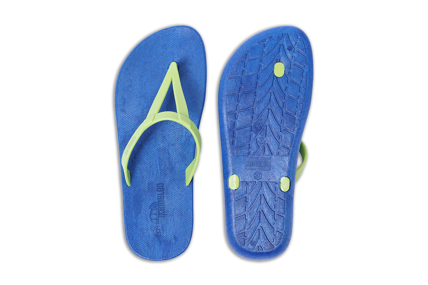 Eiffel Blue Sole Lime Strap