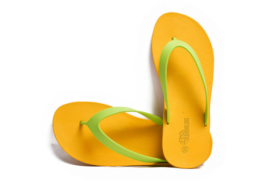 Flippy Yellow Sole Lime Strap