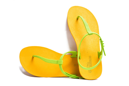 Saily Yellow Sole Lime Strap