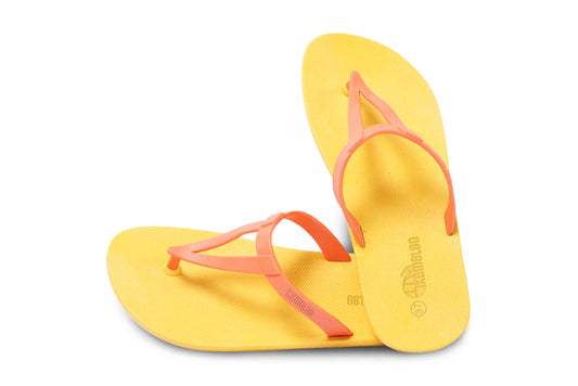 Eiffel Yellow Sole Orange Strap