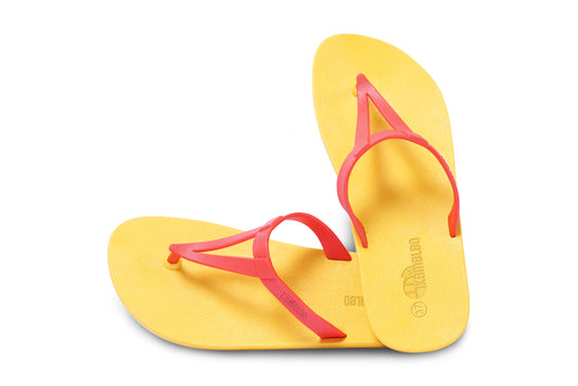 Eiffel Yellow Sole Red Strap