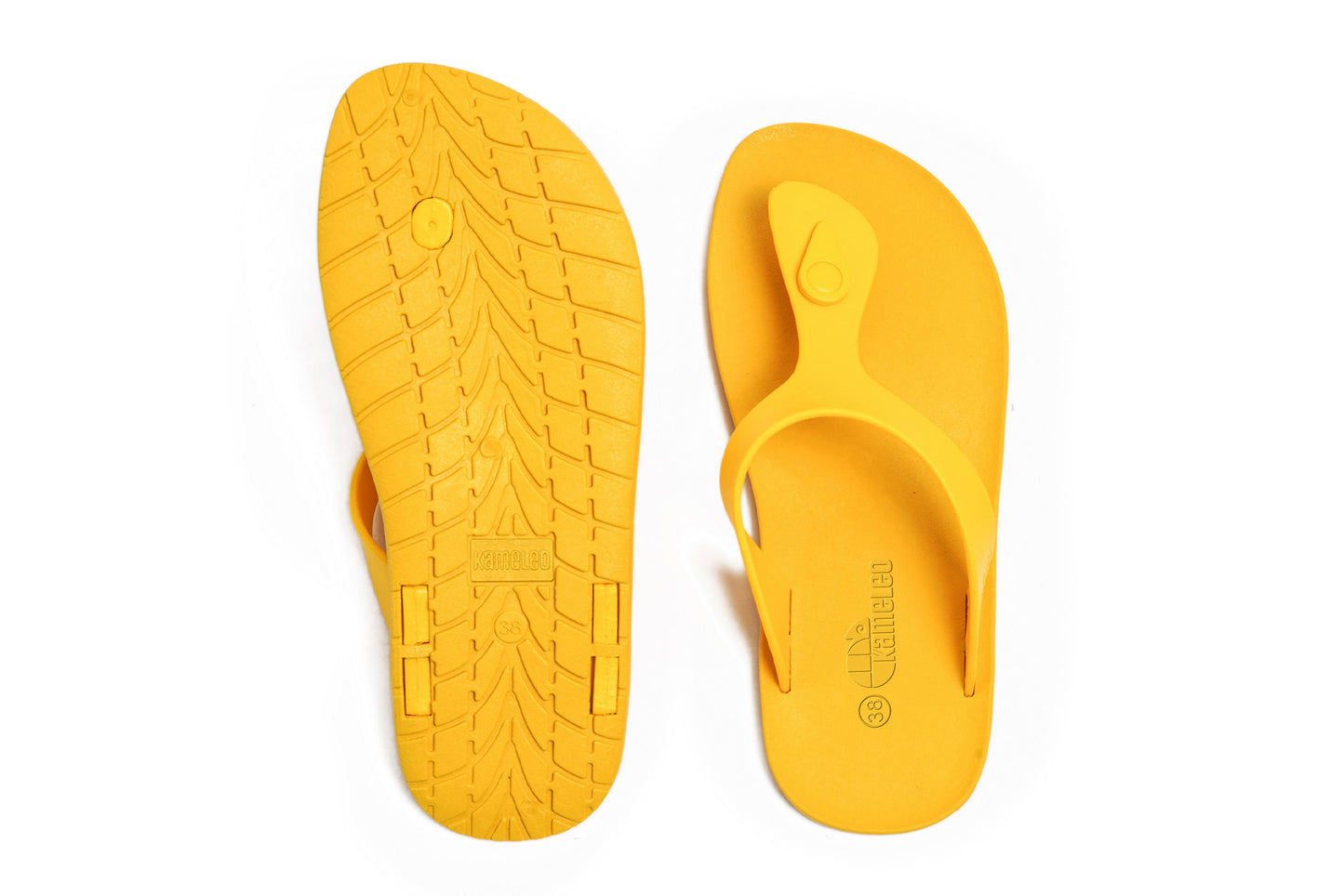Candy Yellow Sole Yellow Strap
