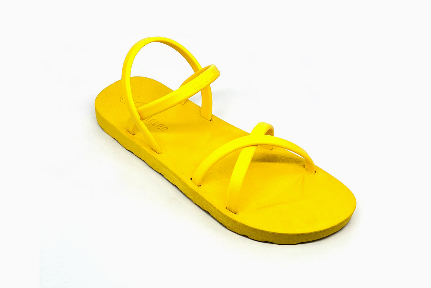 Cross Slim Yellow Sole Yellow Strap