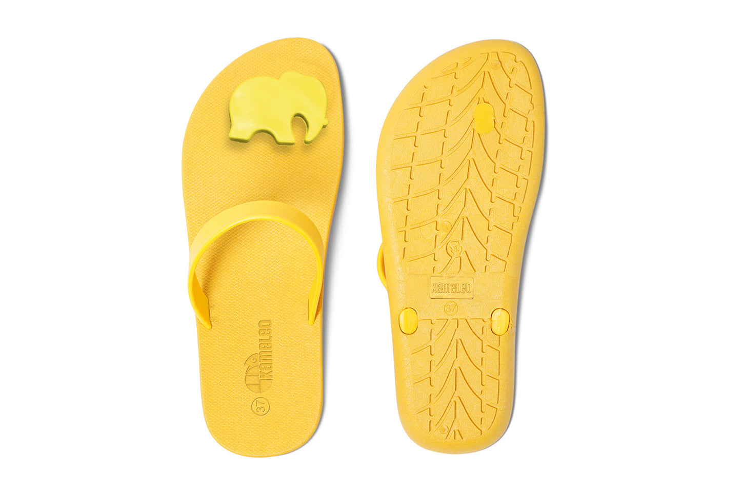 Poppi Ellie Yellow Sole Yellow Strap