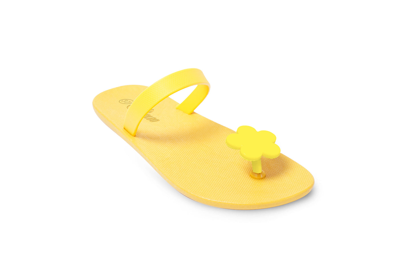 Poppi Flora Yellow Sole Yellow Strap