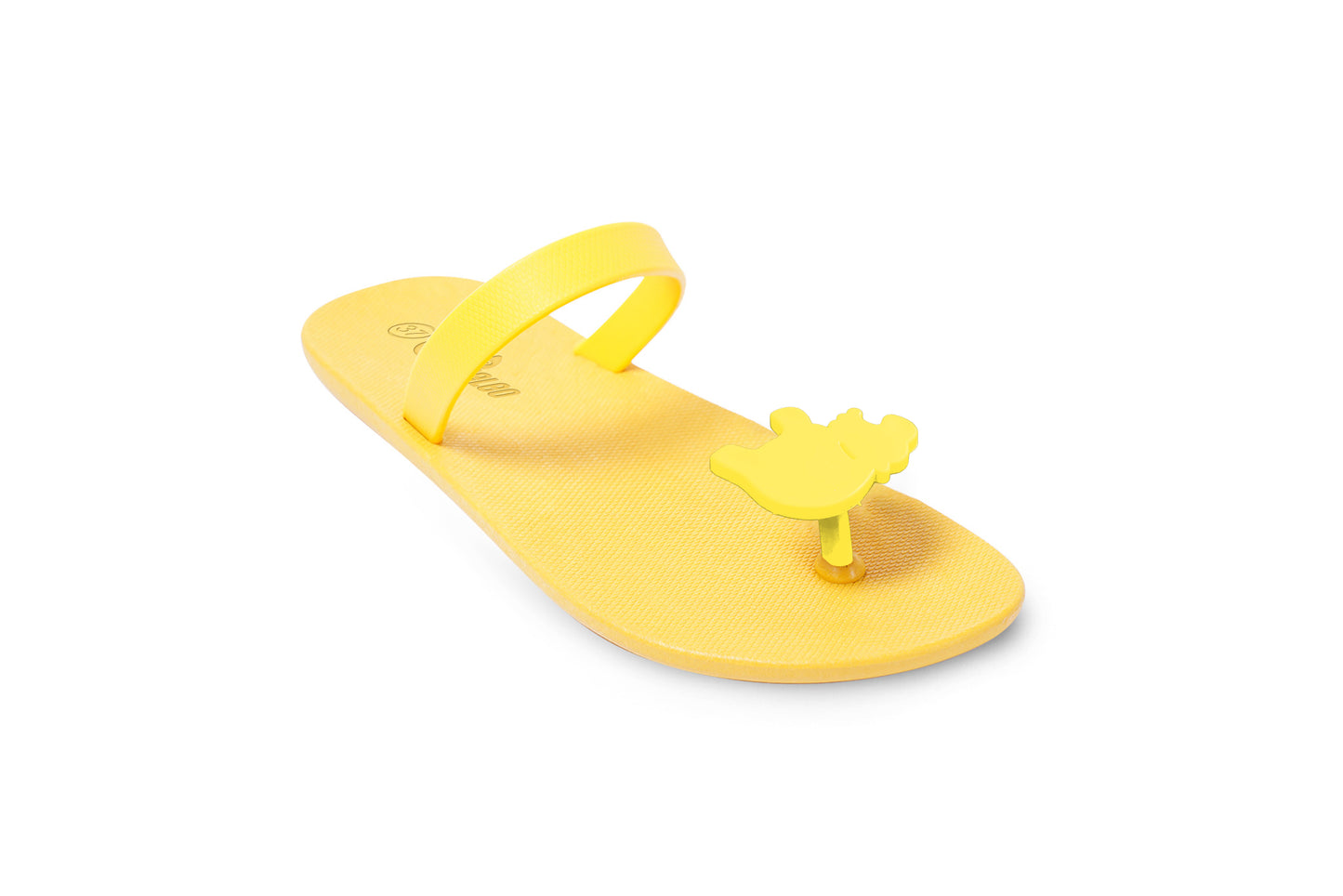 Poppi Hippo Yellow Sole Yellow Strap