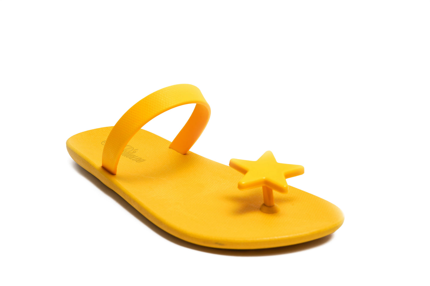 Poppi Star Yellow Sole Yellow Strap