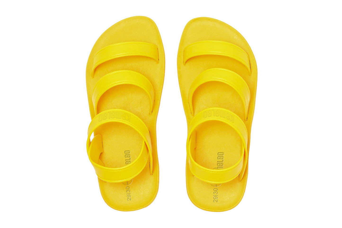 Twin Plus Kids Yellow Sole Yellow Strap
