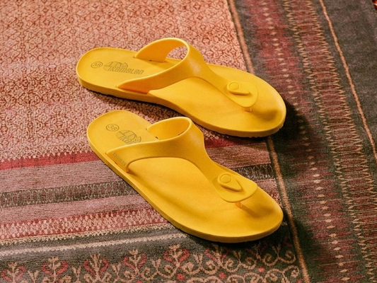 Candy Yellow Sole Yellow Strap