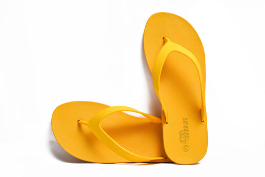 Flippy Yellow Sole Yellow Strap