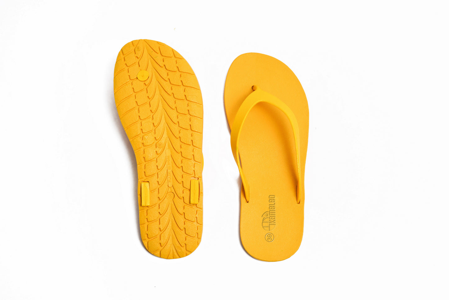 Flippy Yellow Sole Yellow Strap