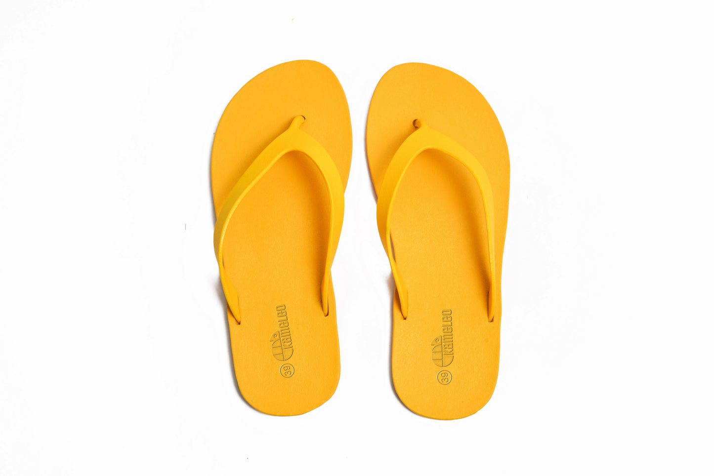 Flippy Yellow Sole Yellow Strap