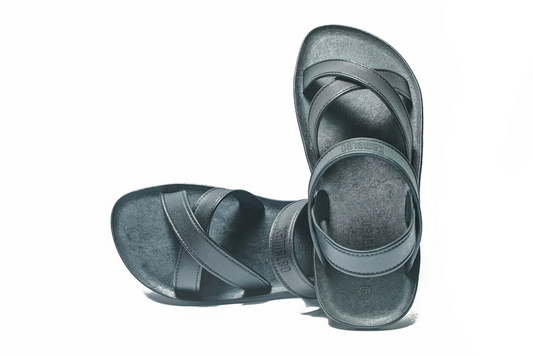 Cross Plus Black Sole Black Strap