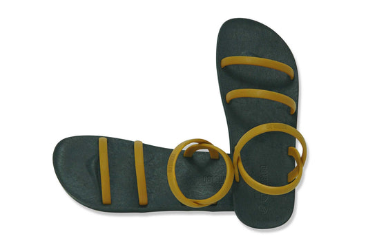 Twin Slim Black Sole Caramel Strap