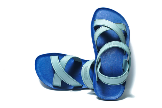 Cross Plus Blue Sole Grey Strap