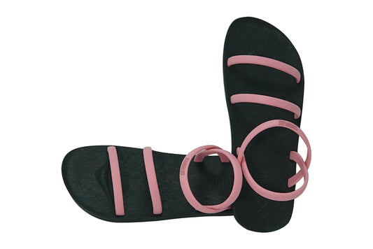 Twin Slim Black Sole LightPink Strap