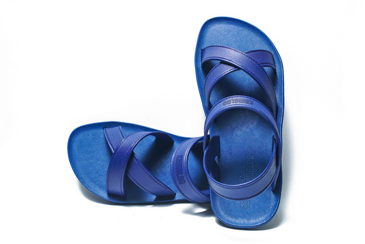 Cross Plus Blue Sole Blue Strap
