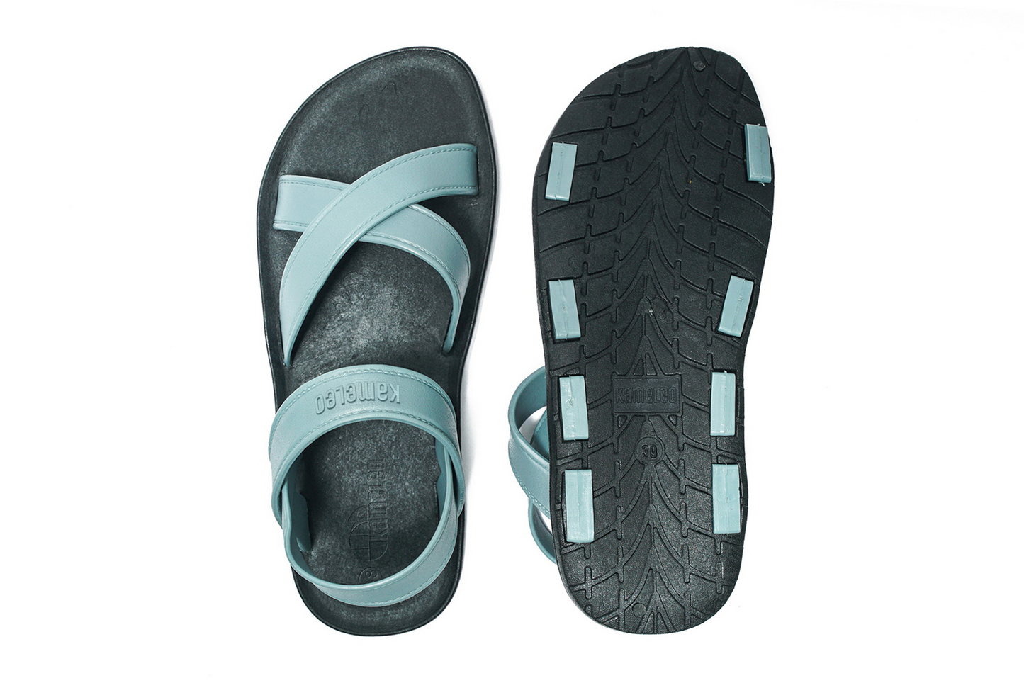 Cross Plus Black Sole Grey Strap