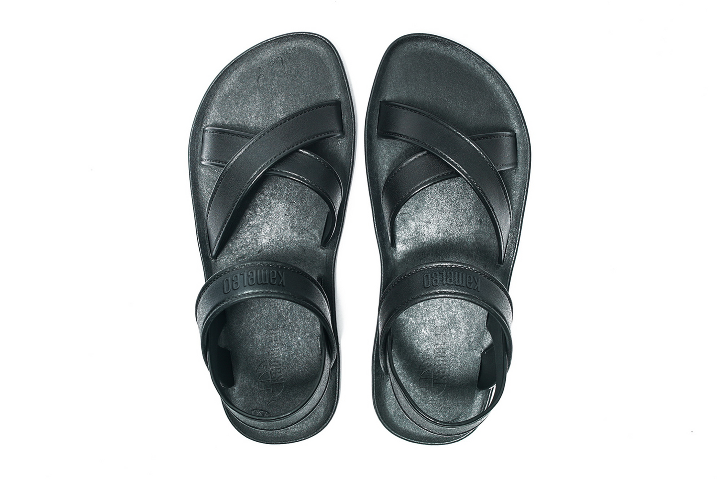 Cross Plus Black Sole Black Strap