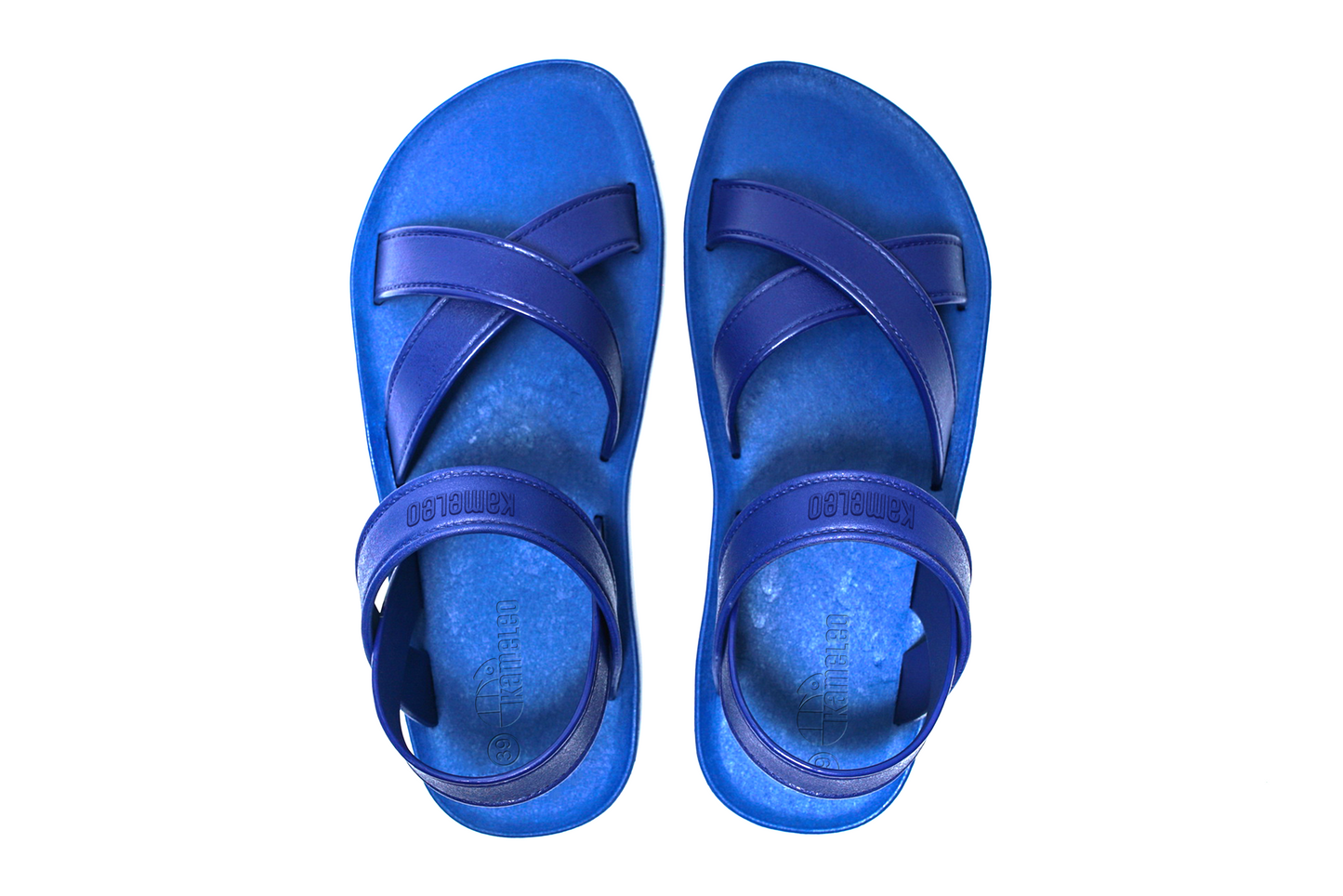 Cross Plus Blue Sole Blue Strap