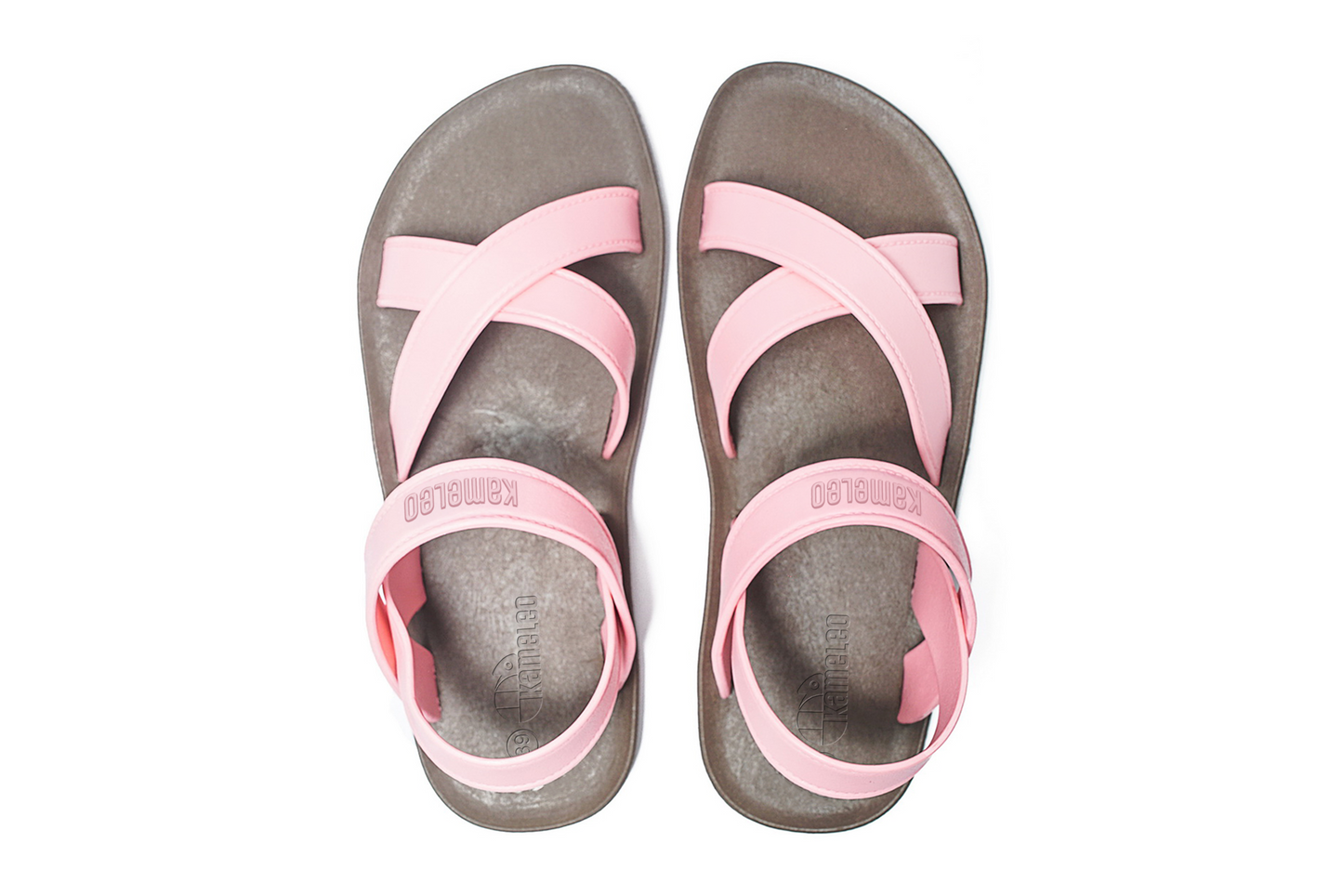 Cross Plus Brown Sole LightPink Strap