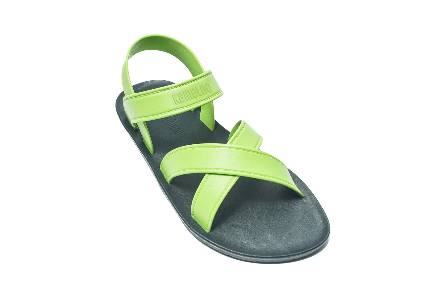 Cross Plus Black Sole Lime Strap