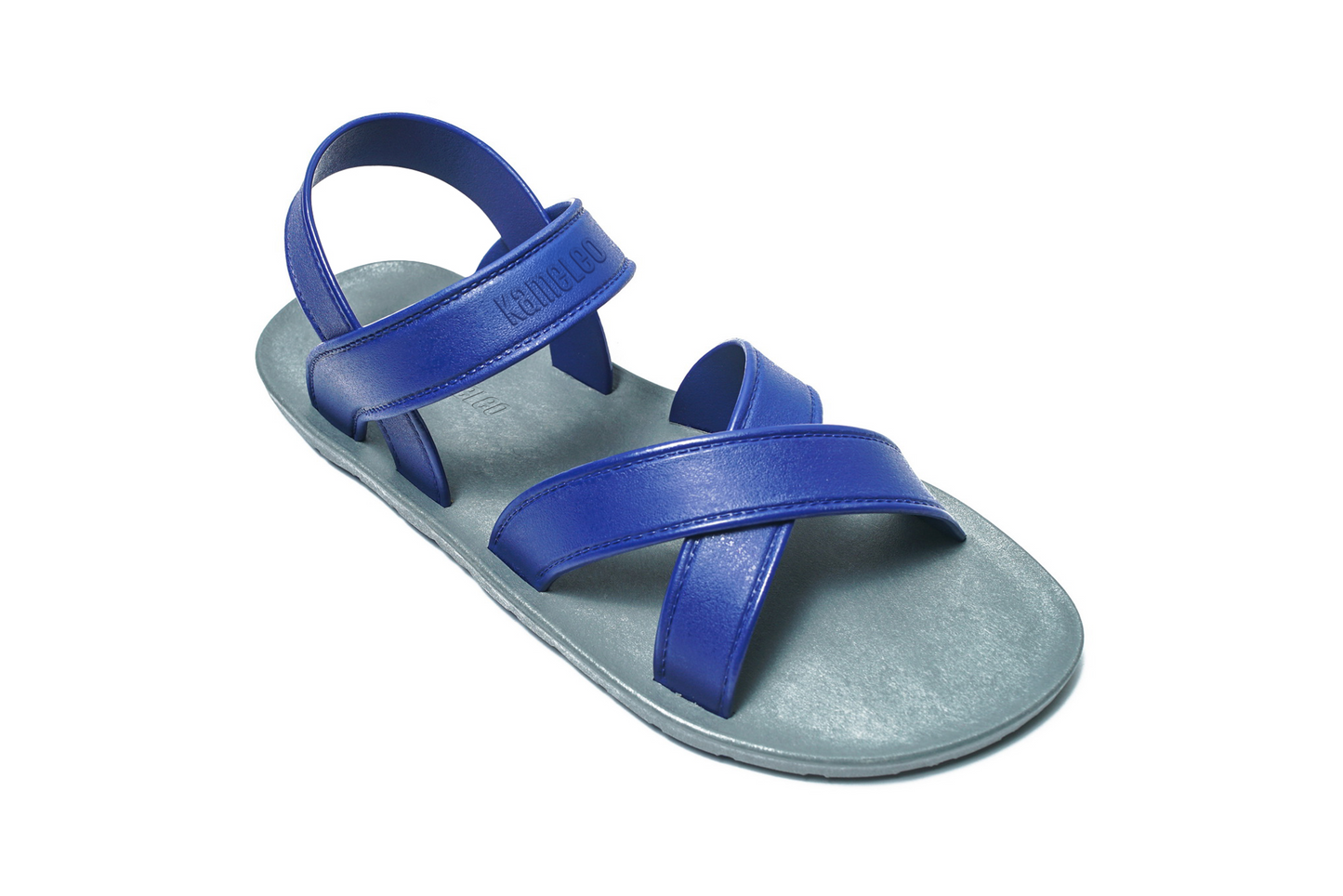 Cross Plus Grey Sole Blue Strap
