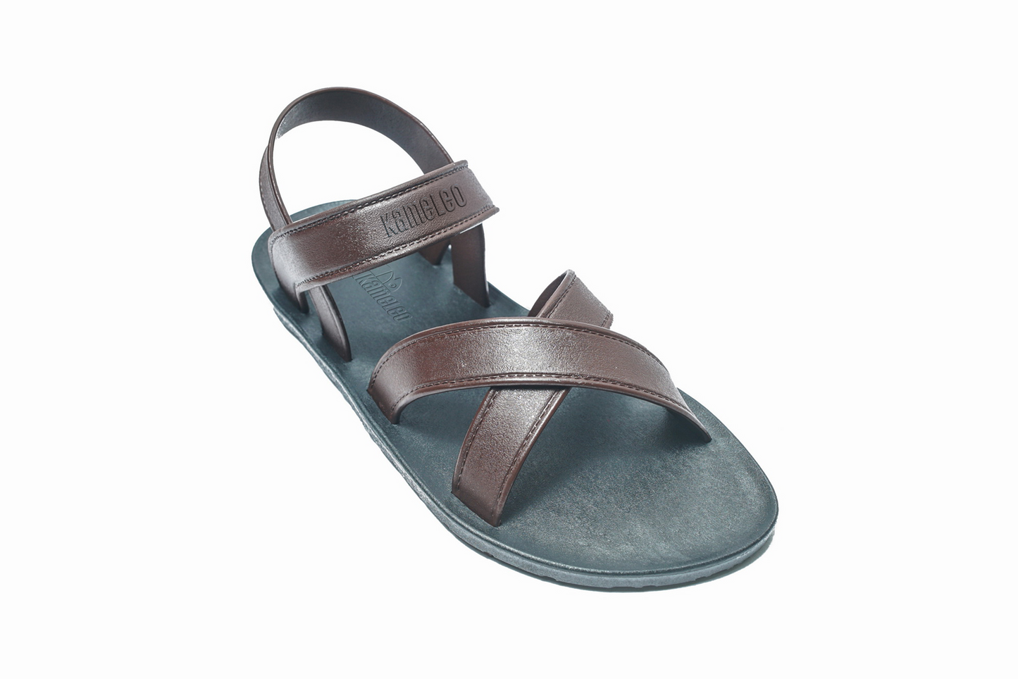 Cross Plus Black Sole Brown Strap