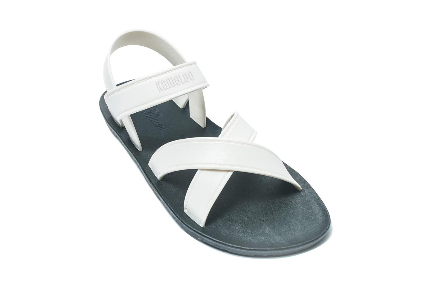 Cross Plus Black Sole White Strap